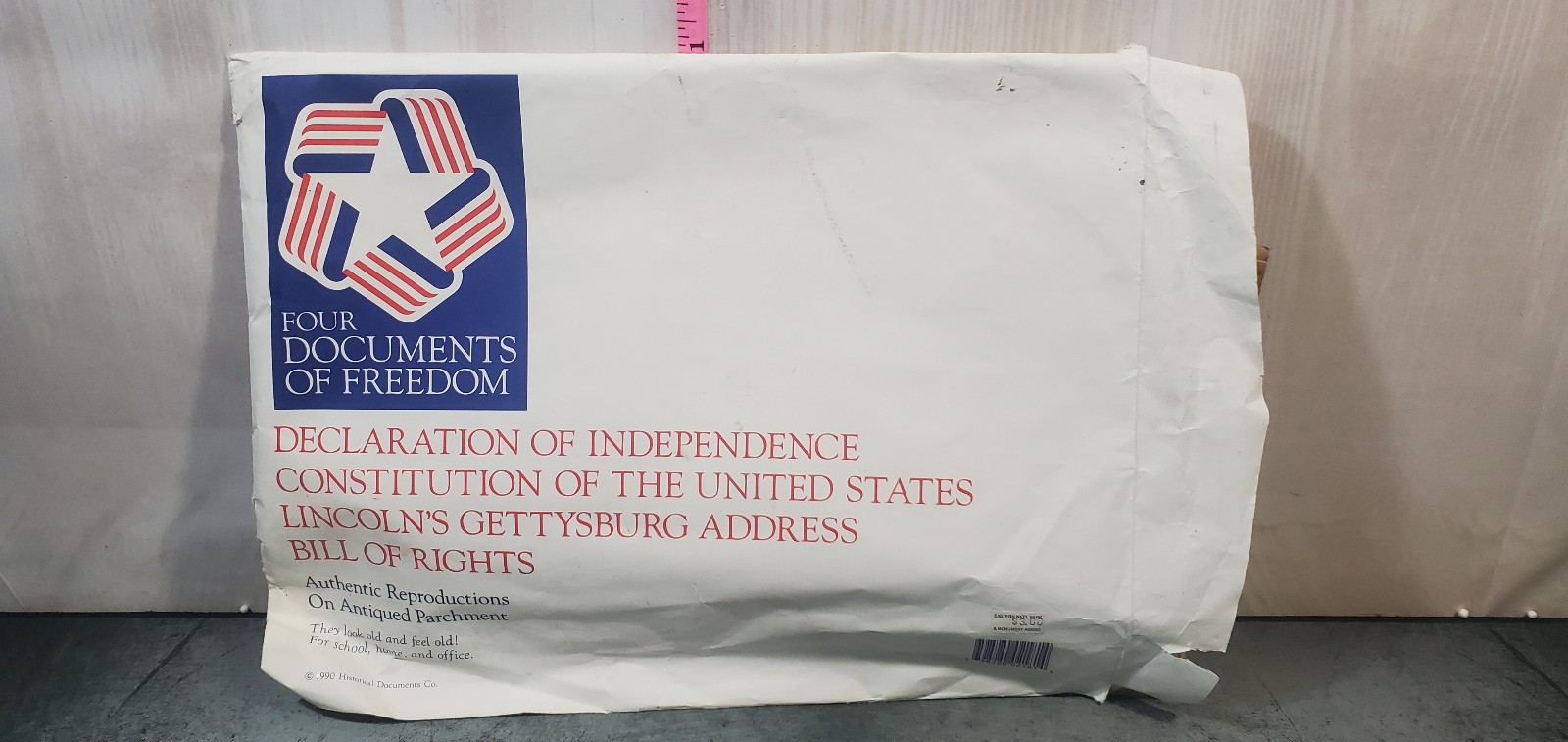 Vintage Declaration of independence documents replica lot of 15 Decoration