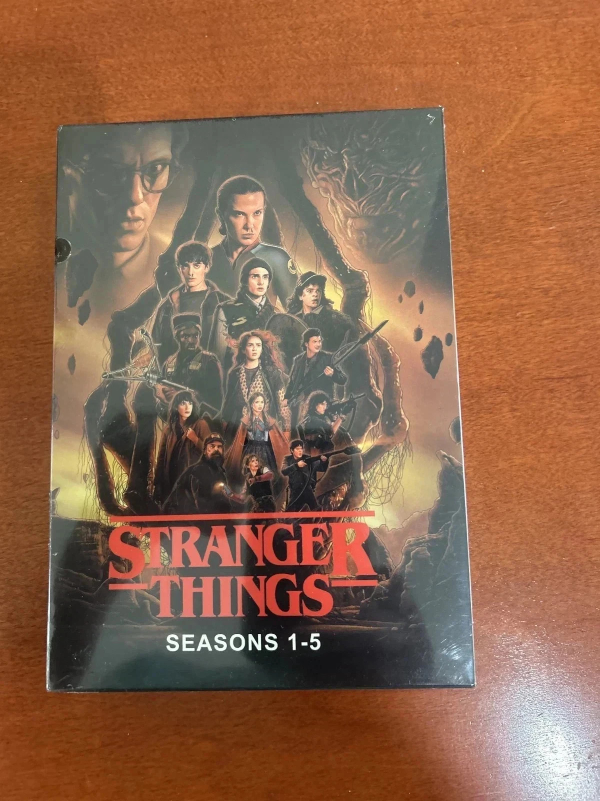 stranger things 1-5 complete series 14 disc dvd box set