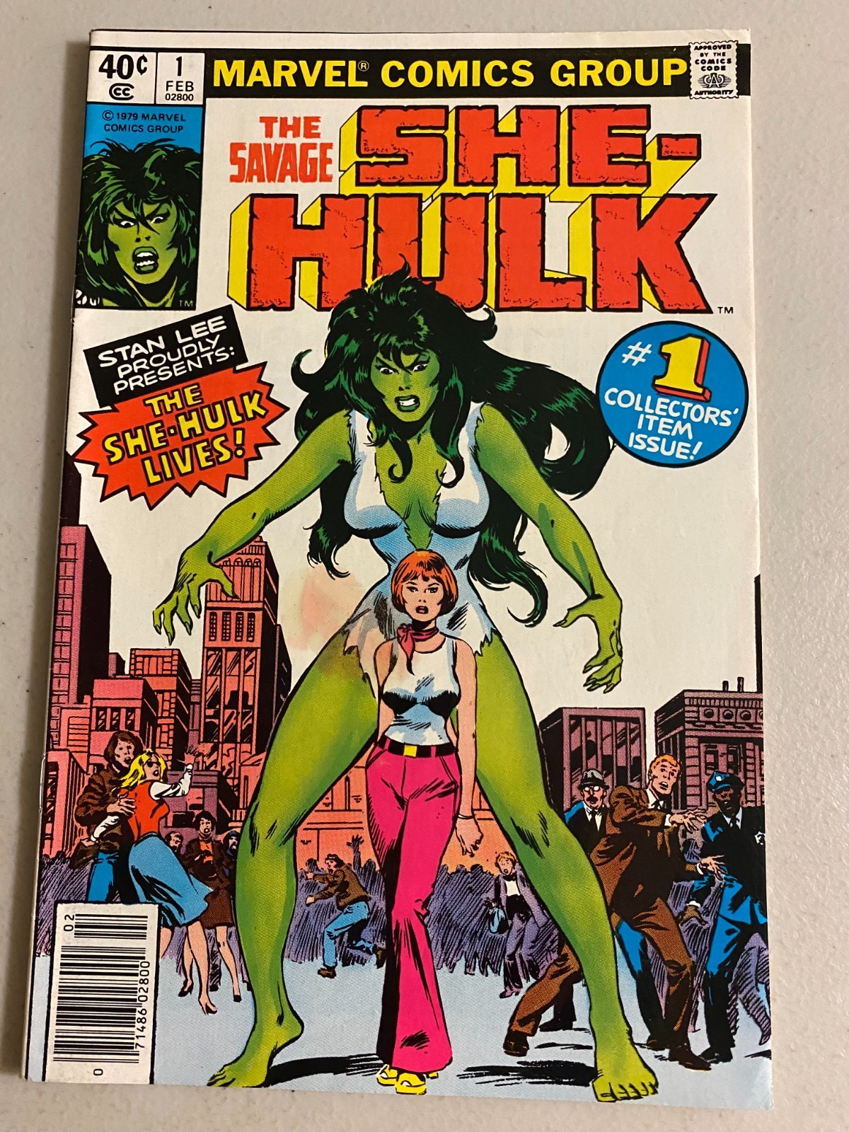 Savage She-Hulk #1 newsstand 6.0 (1980)