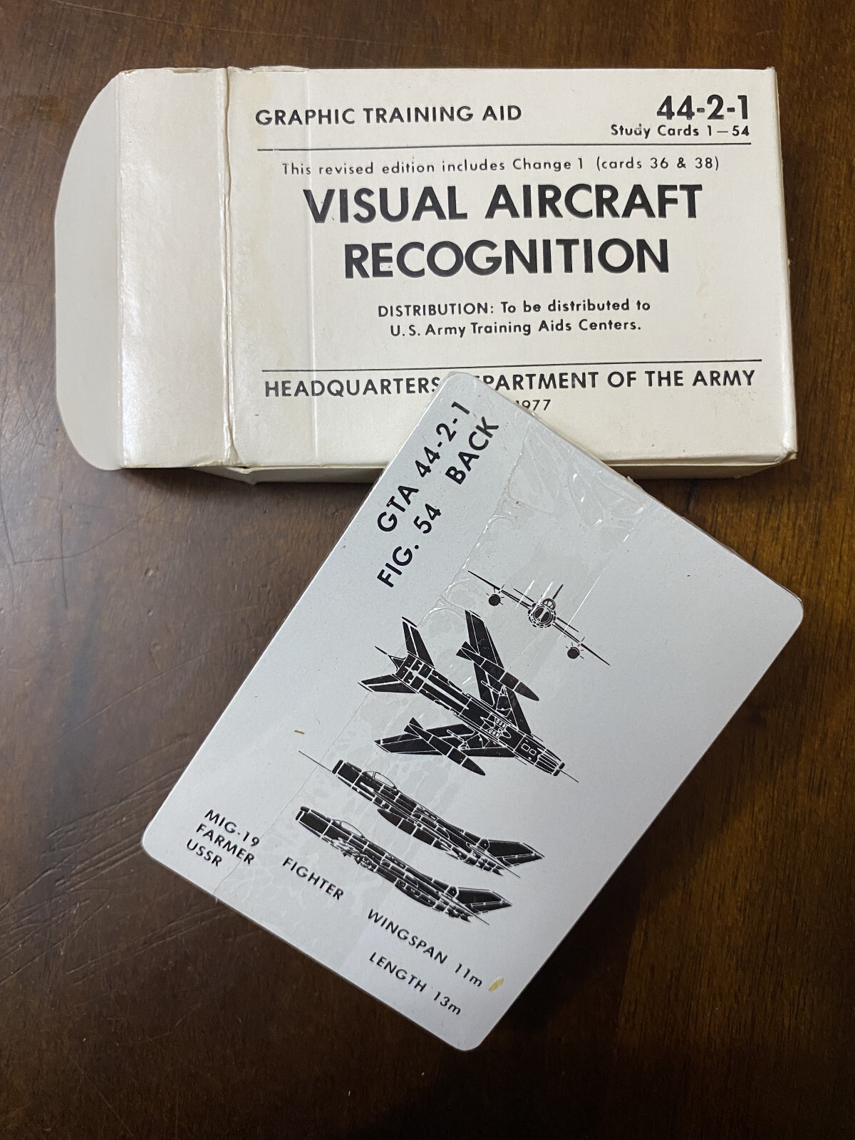 NOS - Graphic Training Aid 44-2-1 - Visual Aircraft Recognition - July 1977