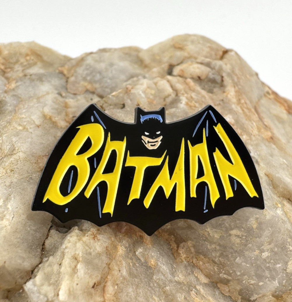 Batman 1960's Adam West TV Series Logo Pin NEW