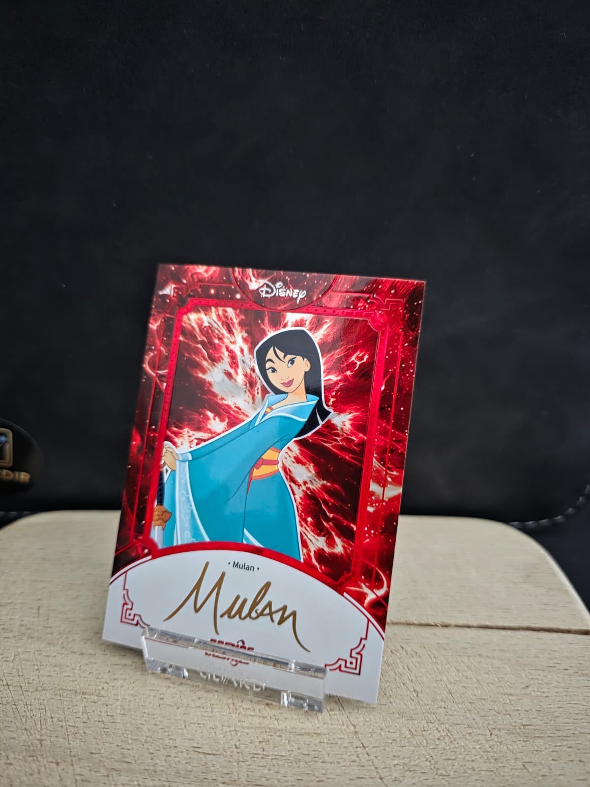 Mulan 2025 Kakawow Cosmos Disney Signature Auto Red /75 #CDT-SR-16