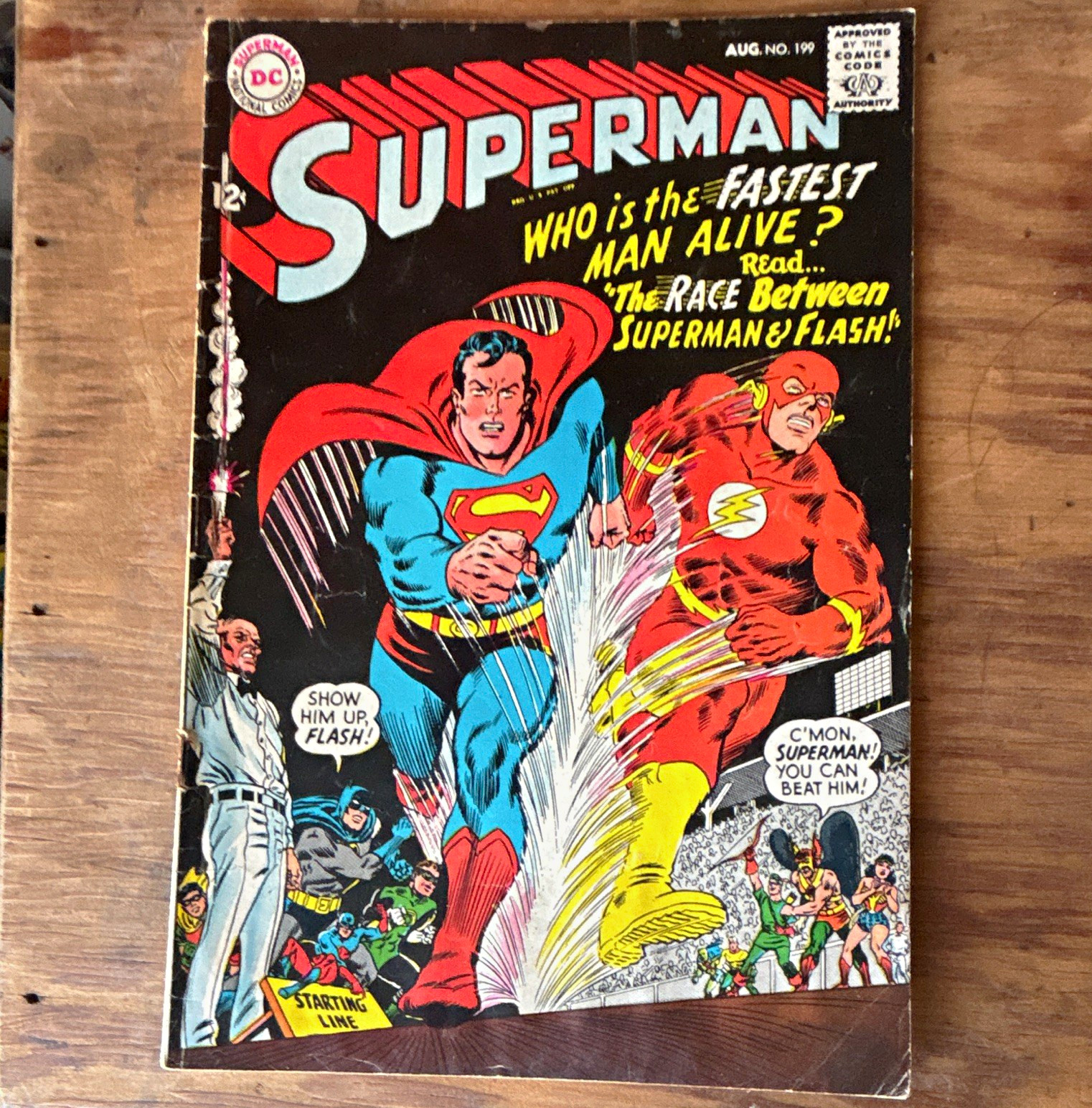 DC Comics Superman #199 Flash DC Comics Superman #199 Flash