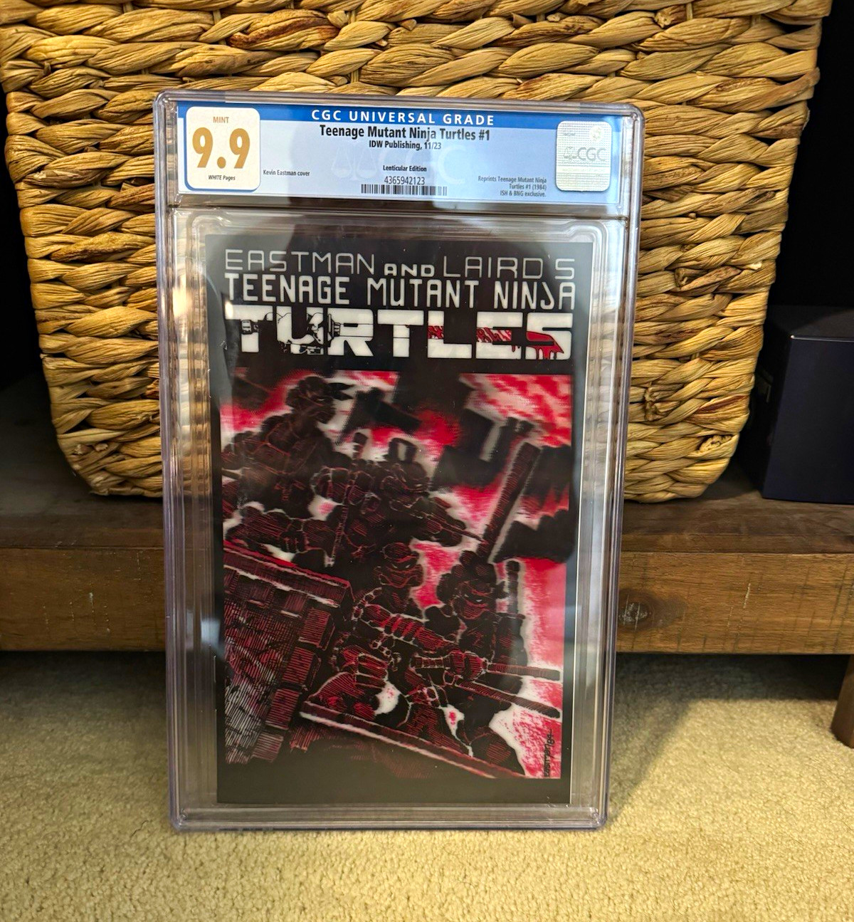 IDW Teenage Mutant Ninja Turtles #1 CGC 9.9 2023 Facsimile Reprint