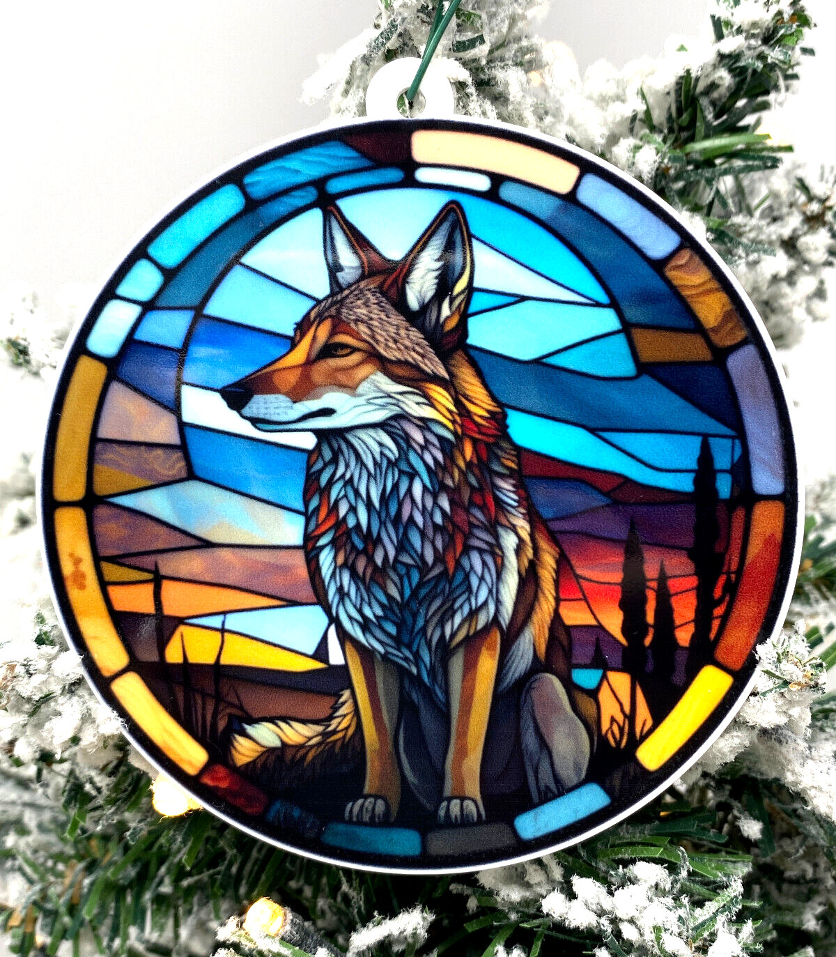 Fox Christmas Ornament