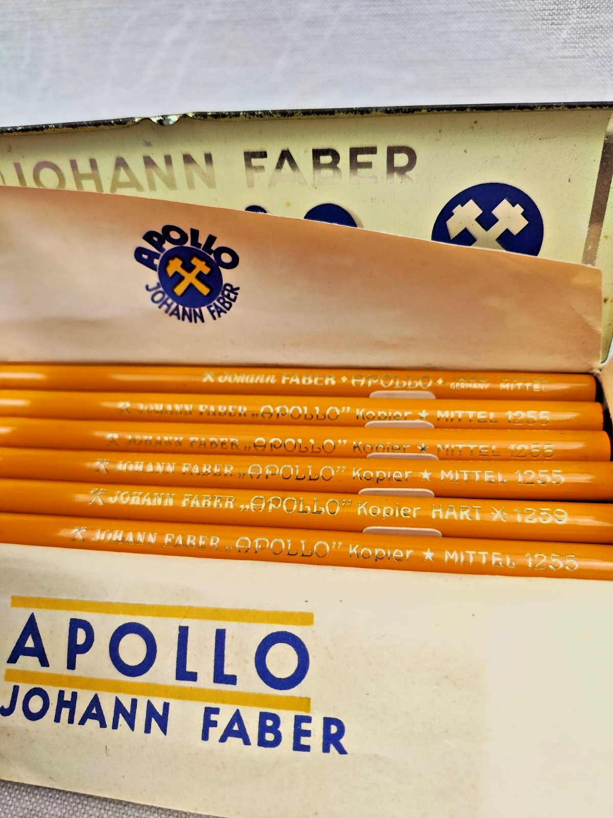 Apollo Pencil Case, Complete Set, 1255, 1920s-1930s, Johann Faber, Germany