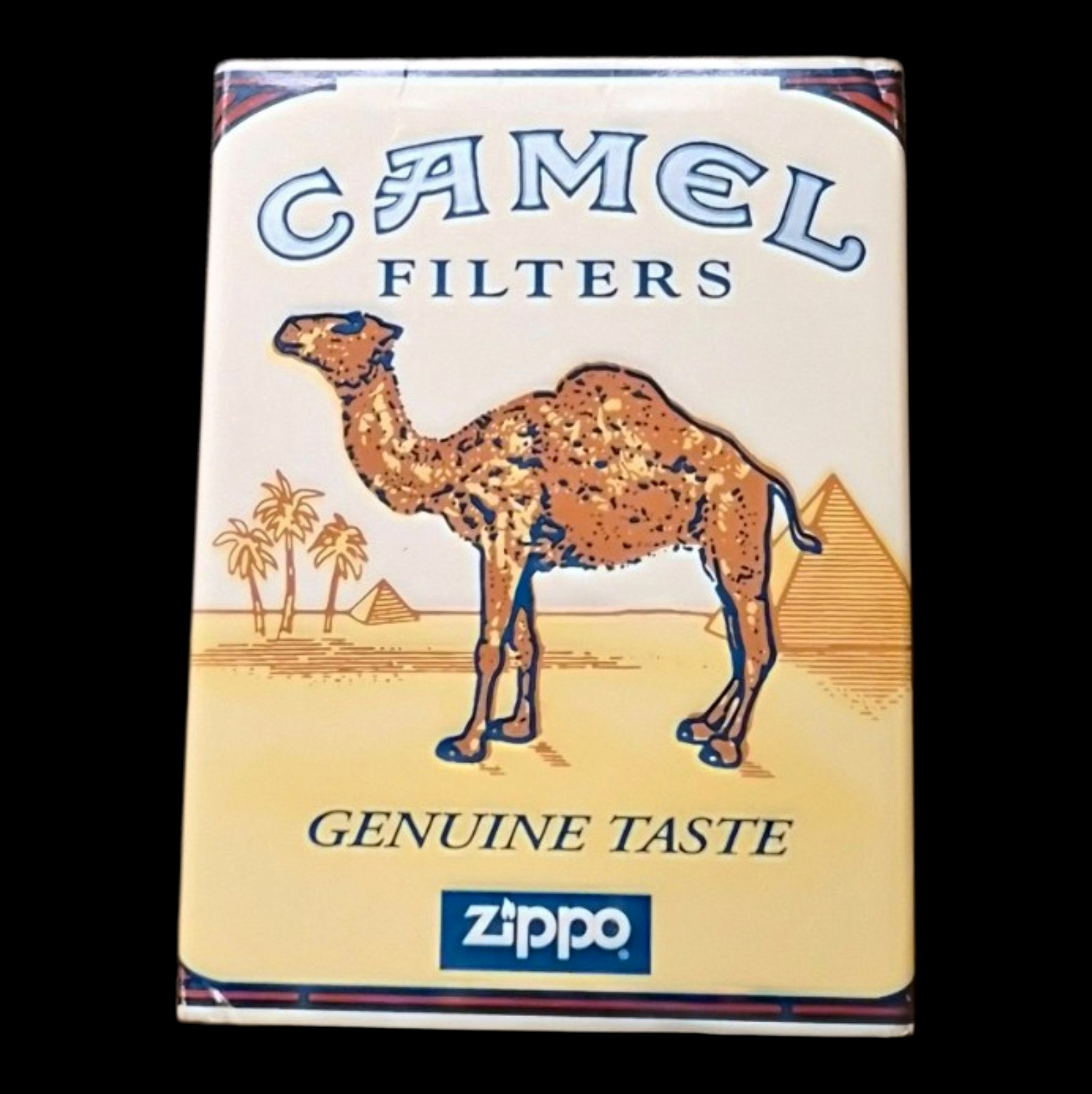 Vintage 1998 Camel Joe Pool Player Zippo Lighter 200CML 252 New in Box
