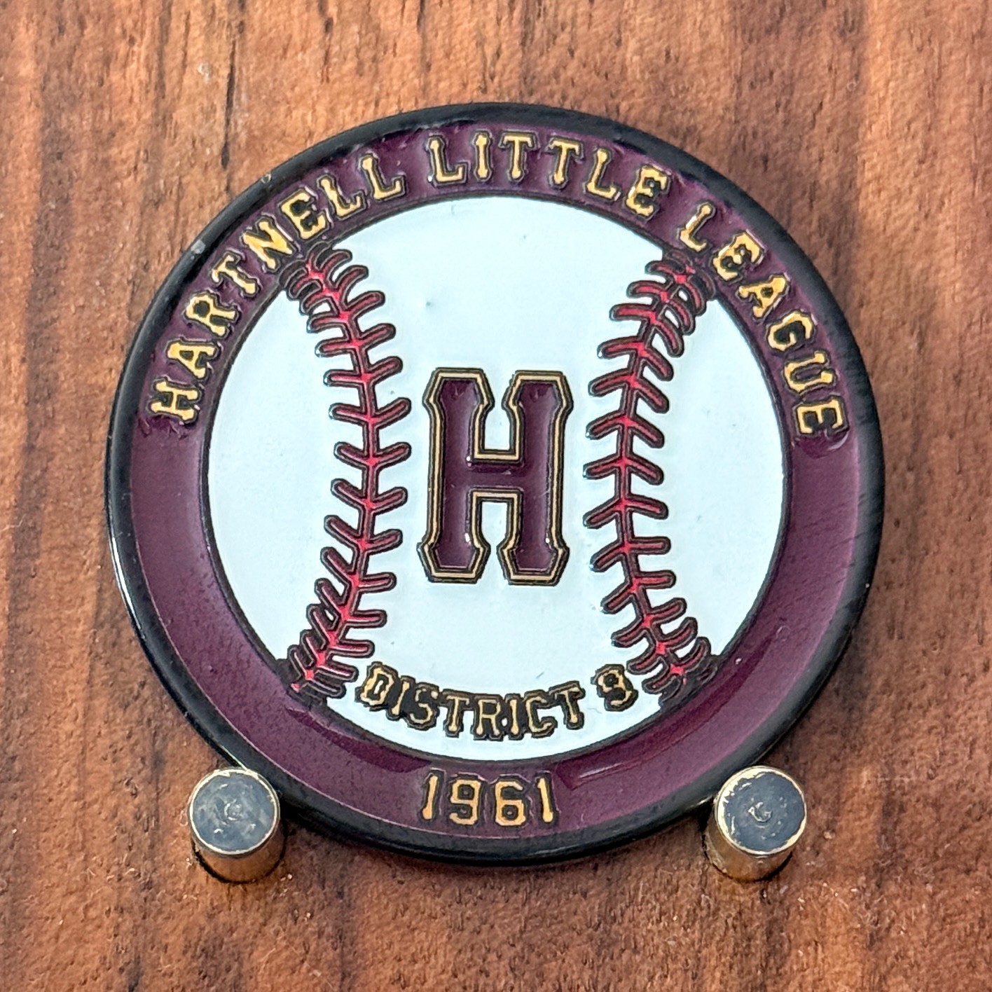 Hartnell Little League District 9 1961 Baseball Challenge Coin  W#27
