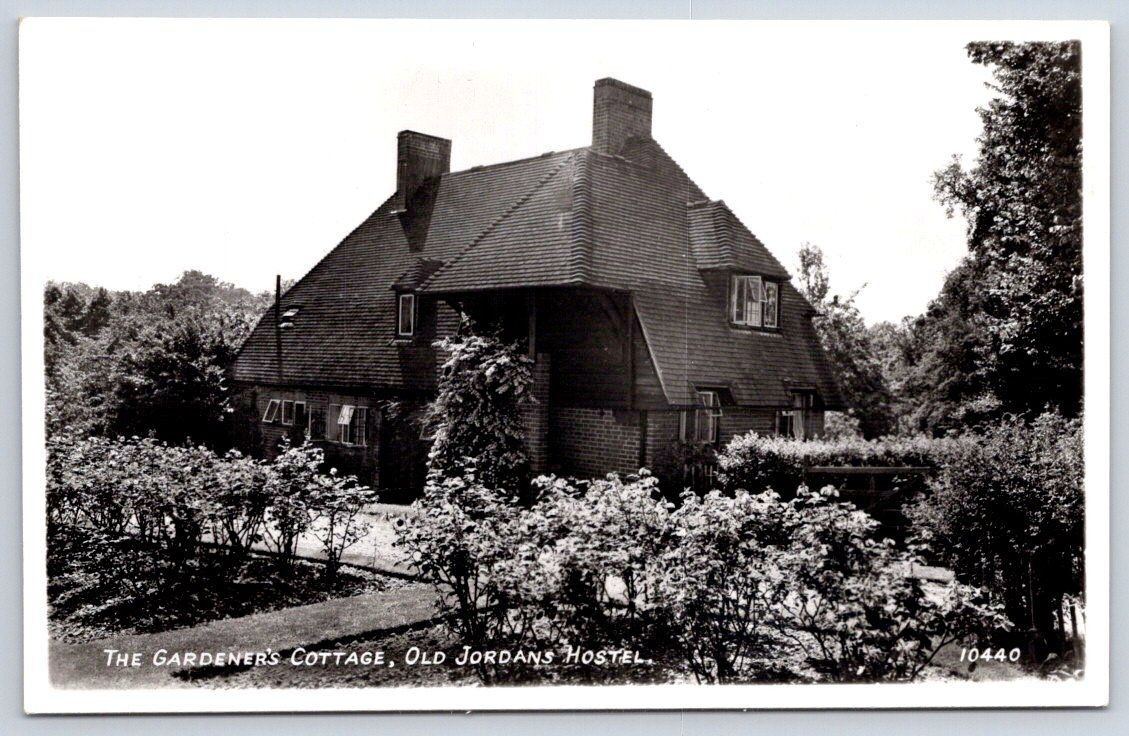 Antique England Postcard Chalfont St. Giles Old Jordans RPPC