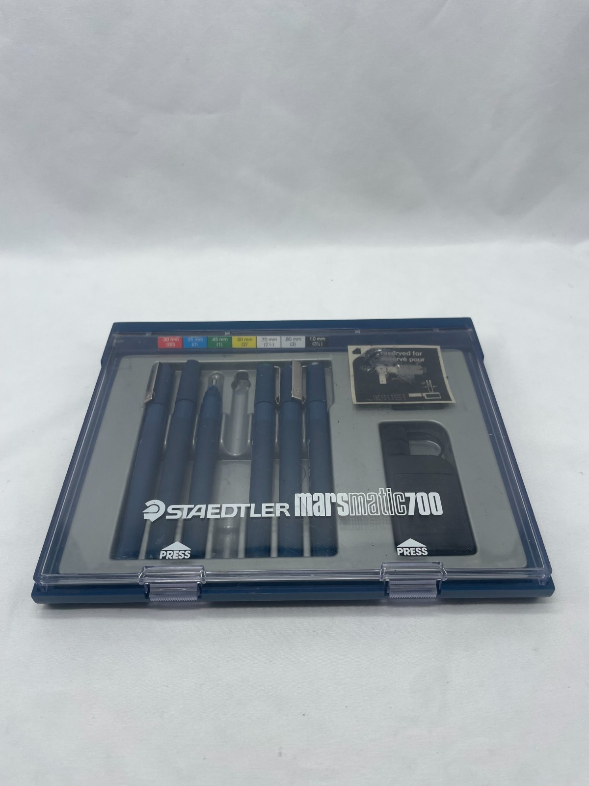 Staedtler Marsmatic 700 Set of 6 Technical Drafting Pens