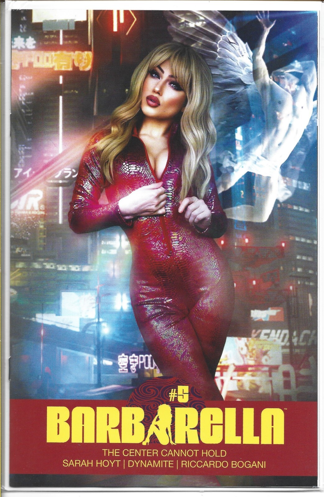 BARBARELLA THE CENTER CANNOT HOLD #5 COSPLAY TRADE DYNAMITE 2023 NEW UNREAD B/B