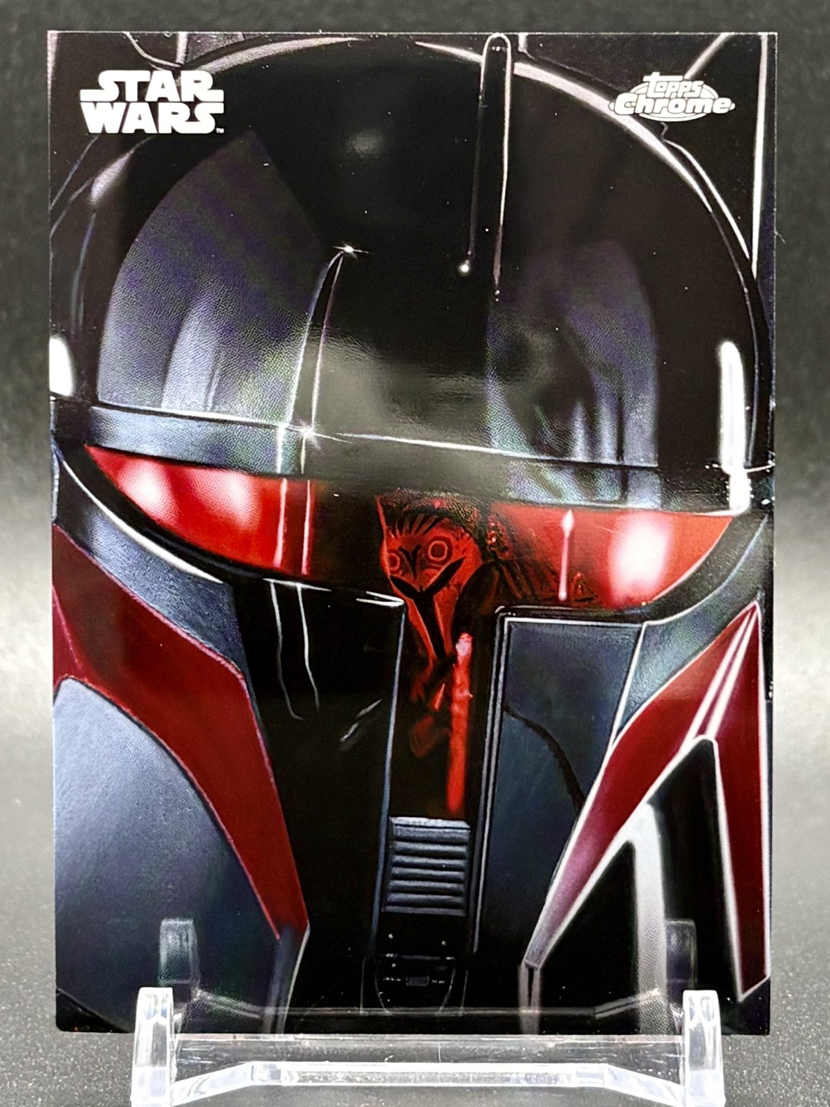 2026 Topps Chrome Star Wars Moff Gideon Reflections Insert #R-20 SSP Case Hit