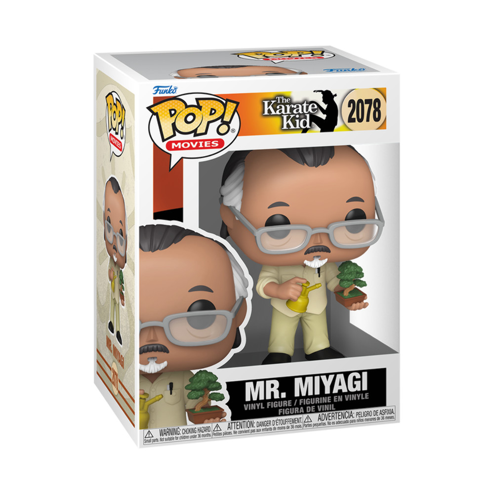 Funko Pop Karate Kid - Mr. Miyagi with Bonsai Tree