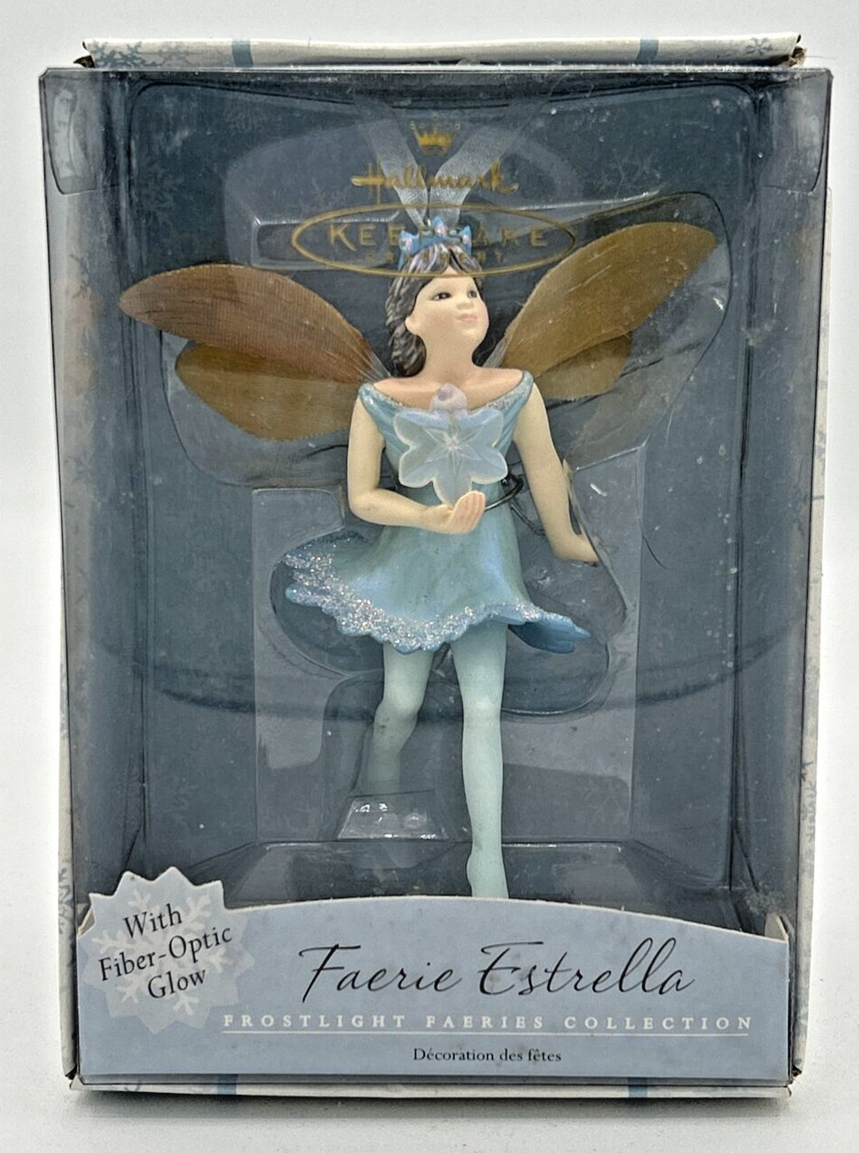 2001 Hallmark Frostlight Faeries Faerie Estrella Ornament NOS SKU U37
