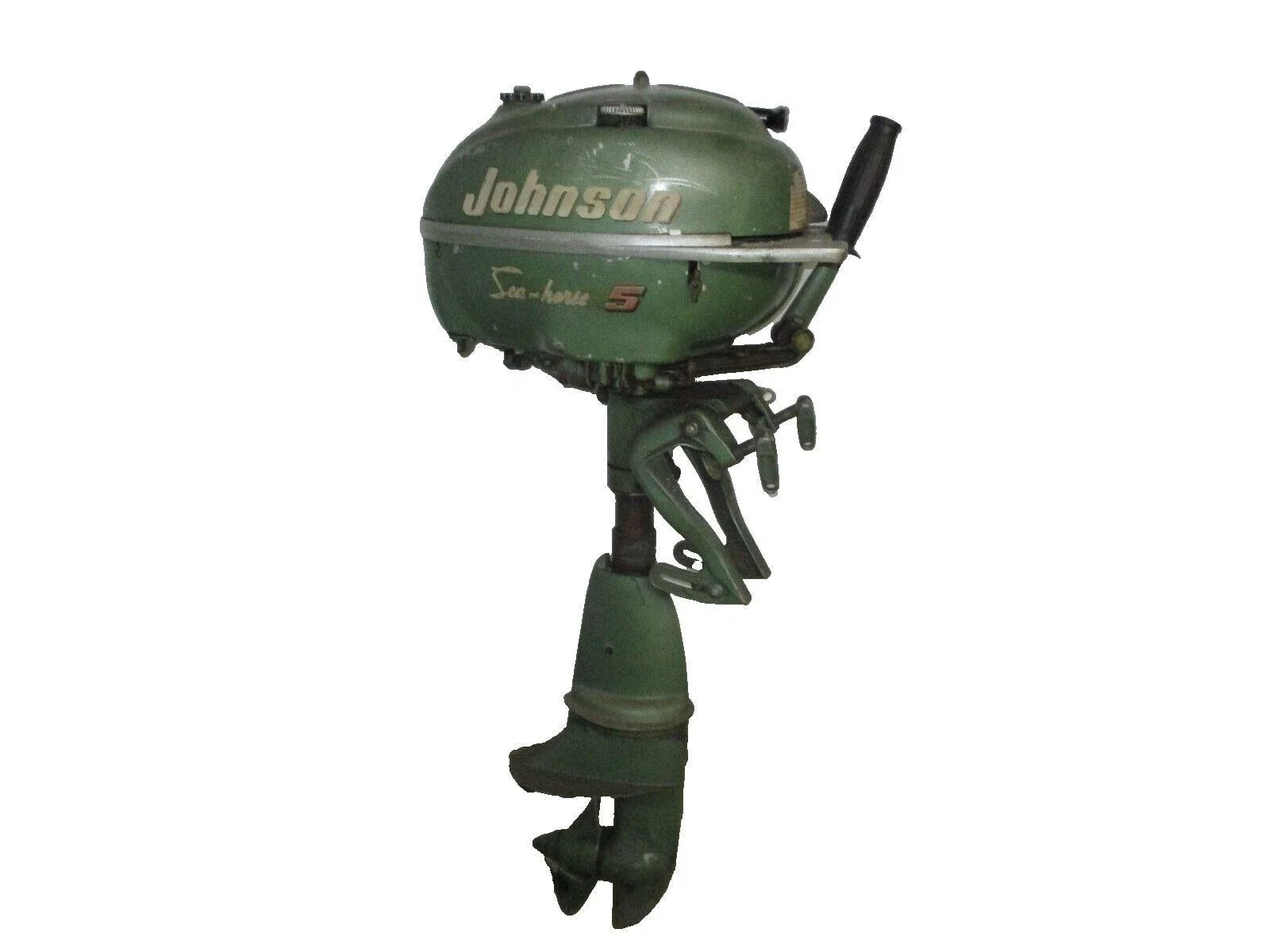1940's Johnson Sea Horse (5) 5HP Vintage Boat Motor for Parts or Repair