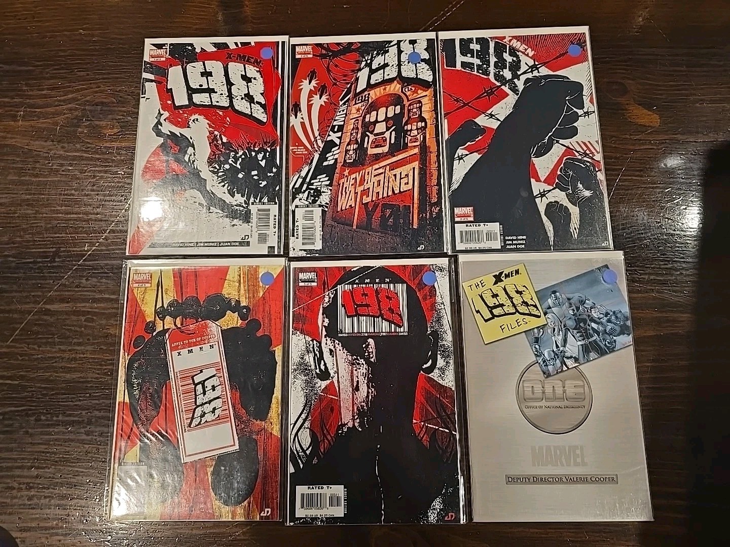 💥2006 X-Men: The 198 Comic Issues #1-5 + Files Marvel Comics
