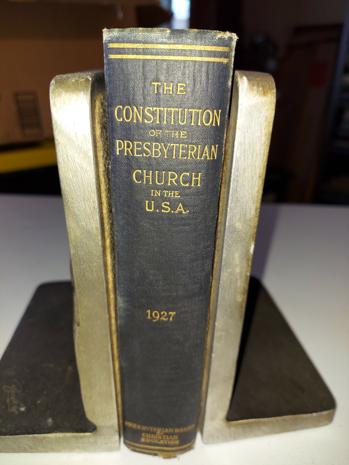 1927 Constitution Of Presbyterian Church Of USA+ 1933 Clerk\'s Letter Illinois