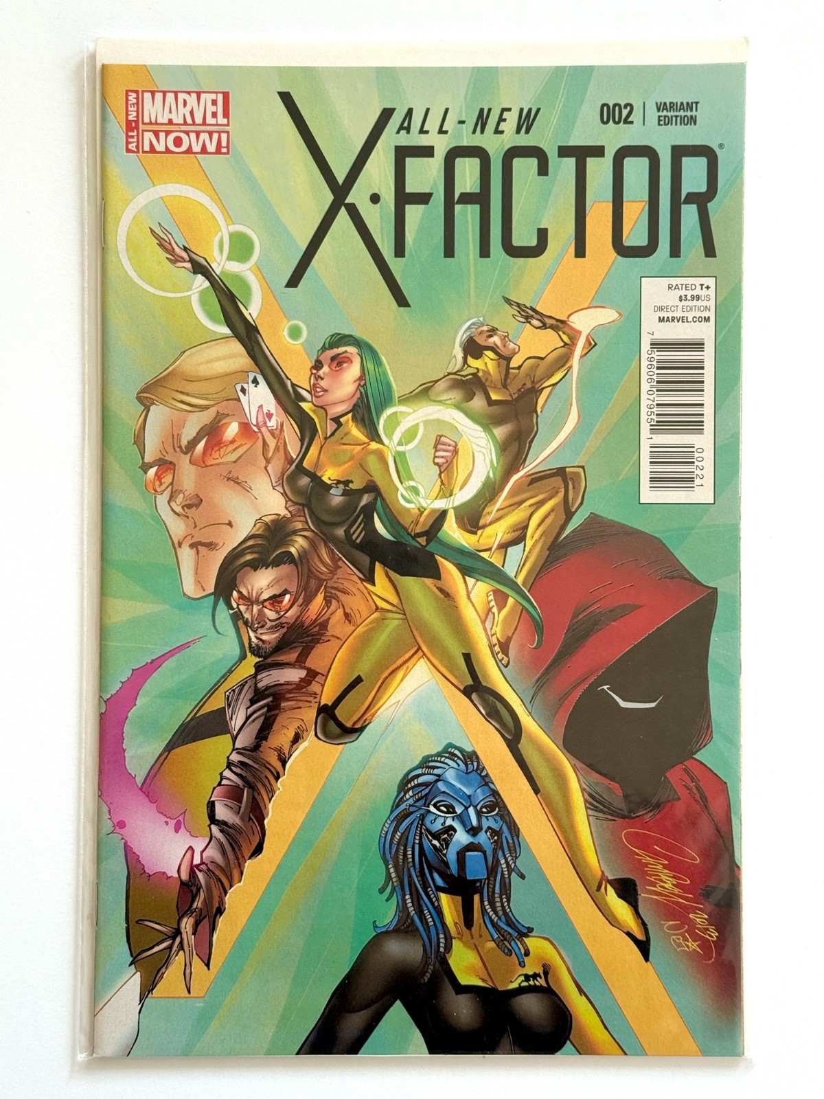 Marvel: All New X-Factor #2 J Scott Campbell