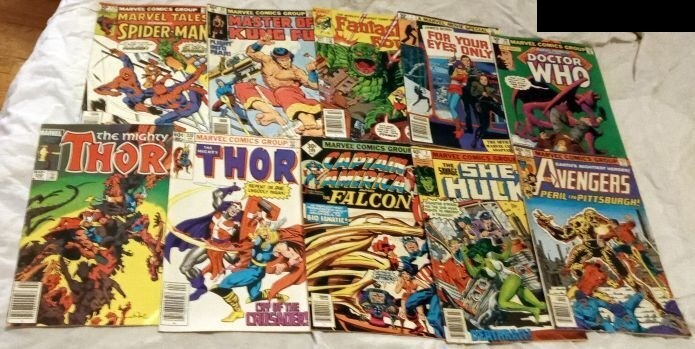Mixed LOT OF 100 ALL Marvel DC +Comic Book Lot most comics 1970s to 2025 Nice Gr