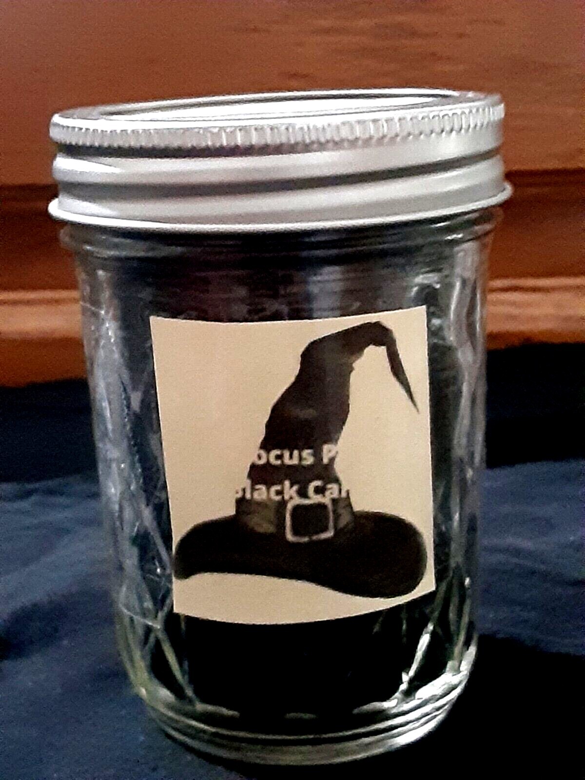 Witch\'s 1692 Hocus Pocus Real Magick Black Candle