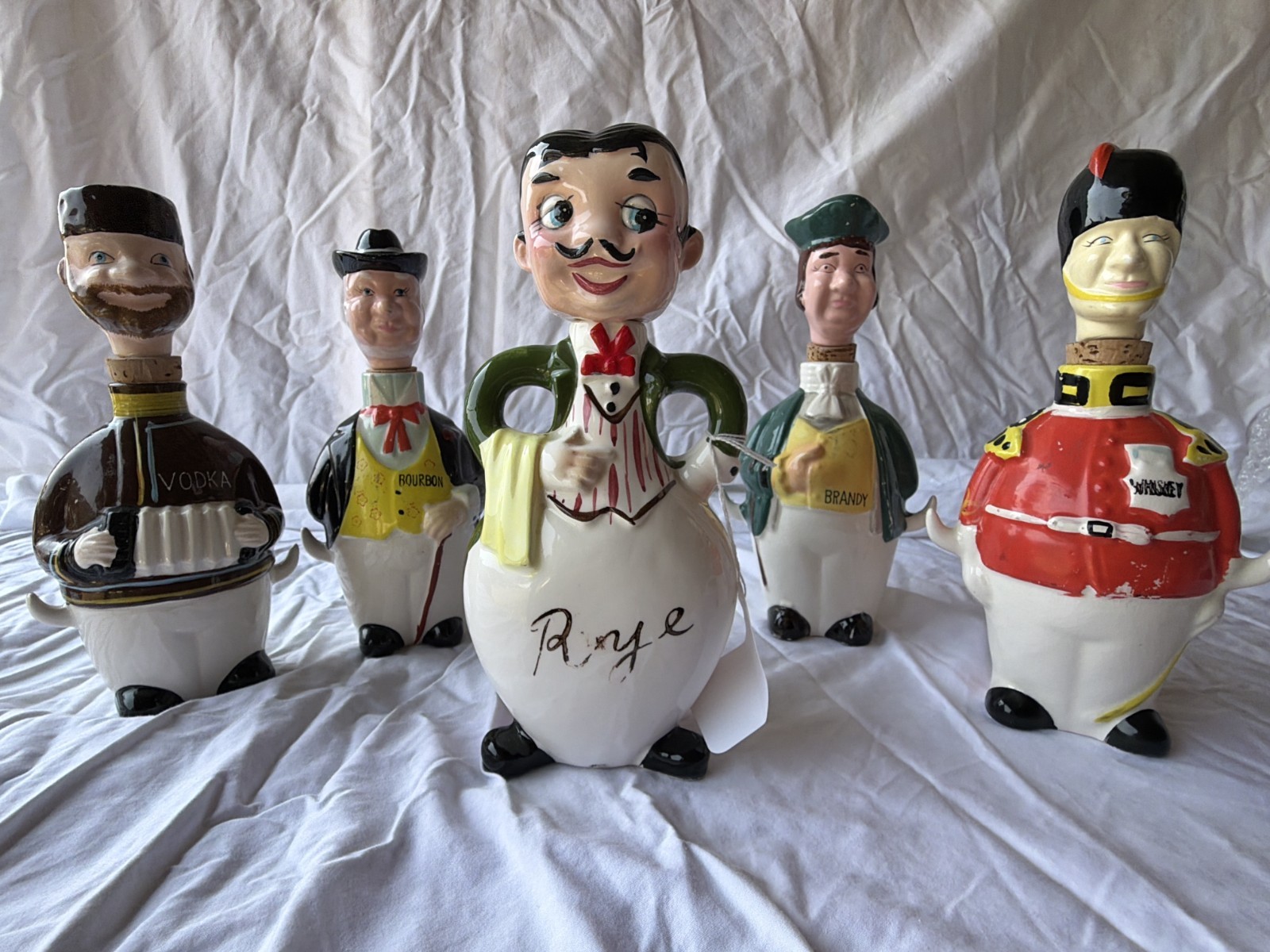 Vintage NASCO Japan Professional Characters