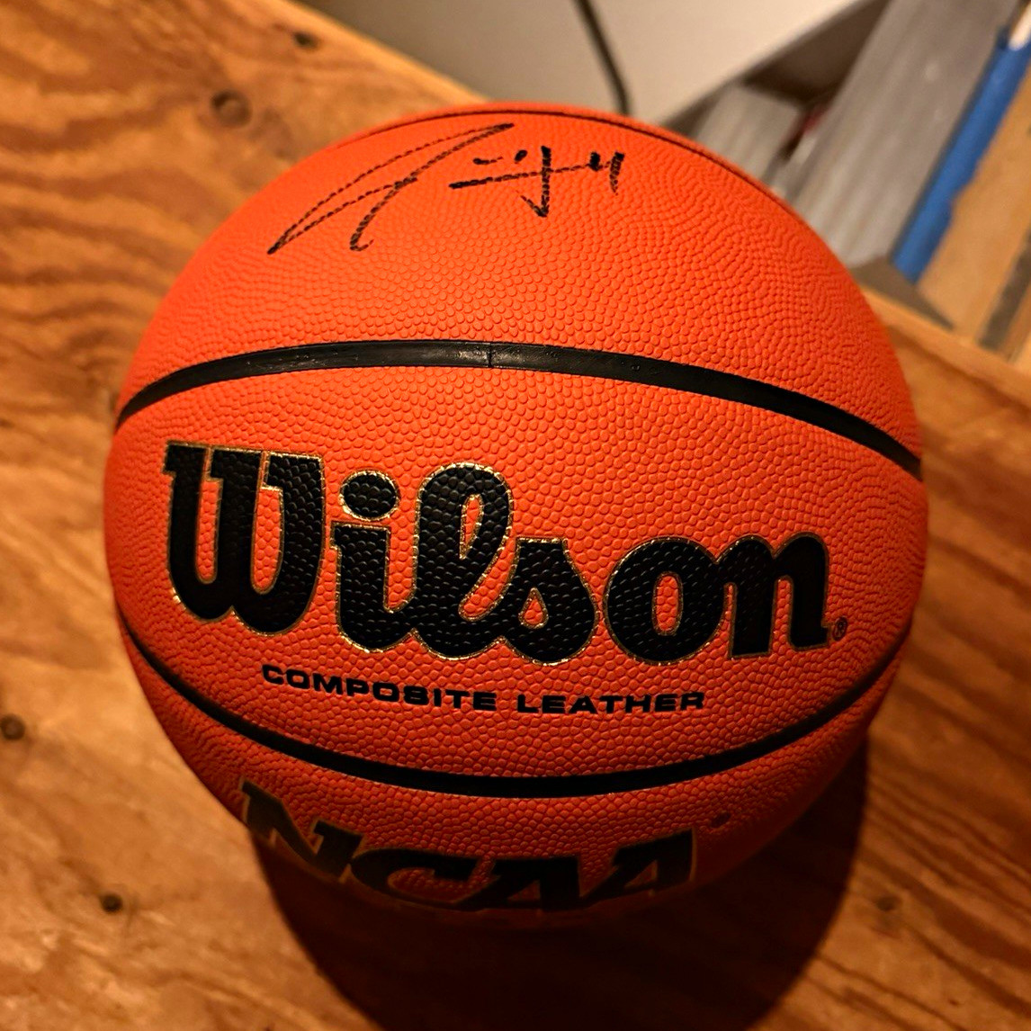 Wilson Basketball Jrue Holiday Autographed Ball
