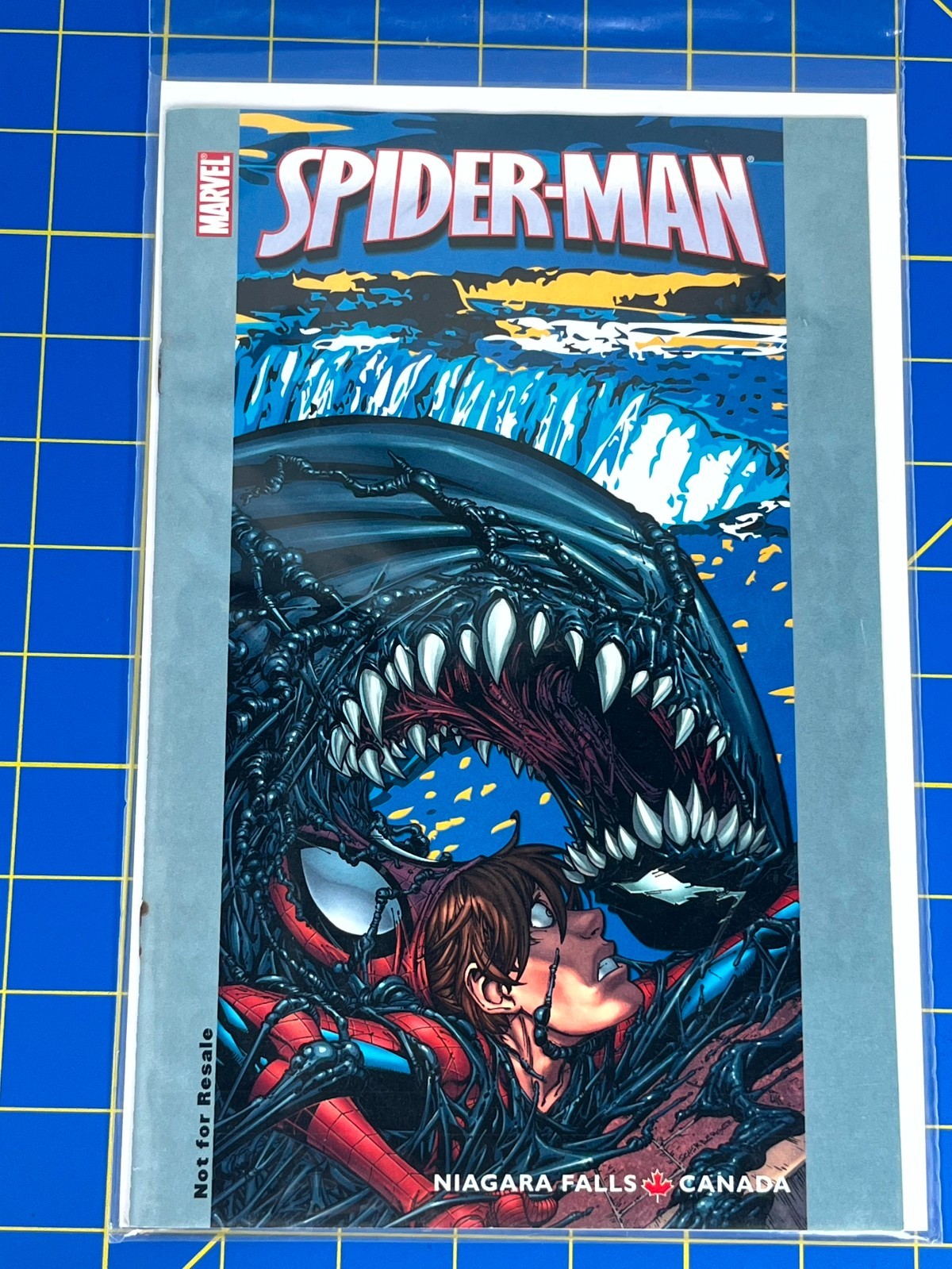 Spider-Man Niagara Falls Canada Promo Spider-Man Niagara Falls Canada -RARE