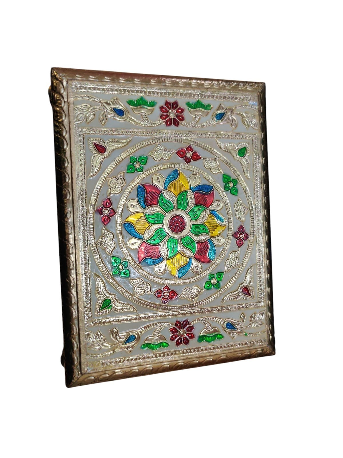 @ Wooden Designer Decorative Pooja Chowki For Laddu Gopal 360