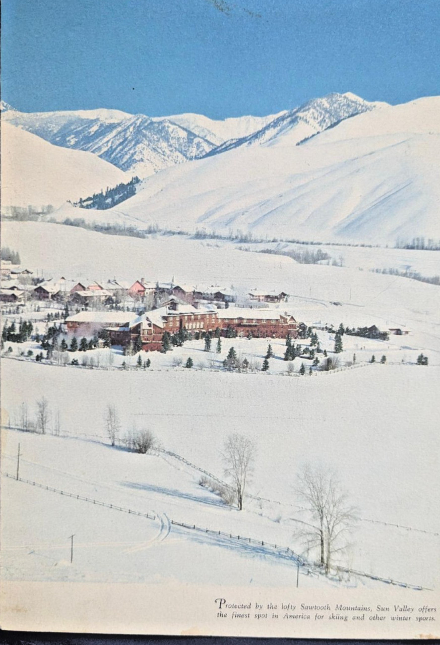 Vintage Sun Valley Lodge Breakfast Menu : 90cents for breakfast