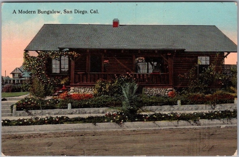 1915 PCE EXPO San Diego Postcard 