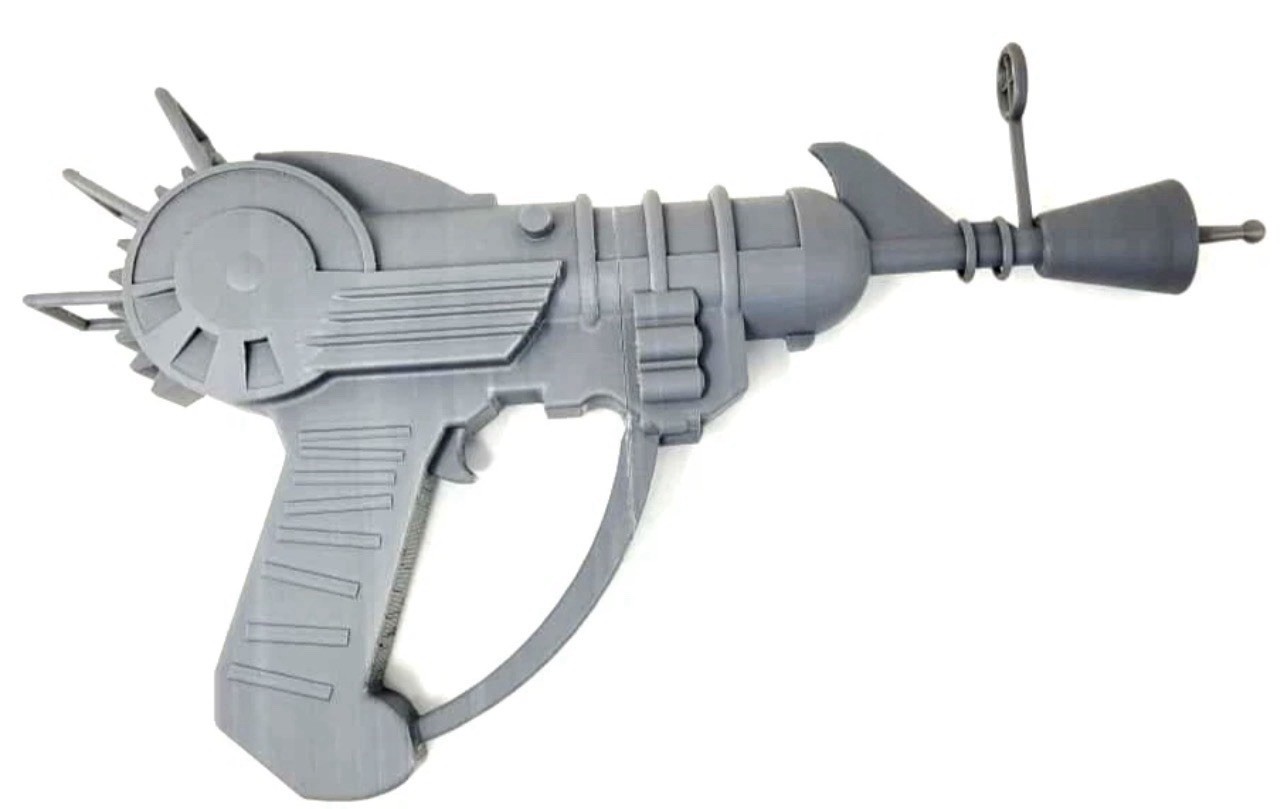 Ray Gun Replica Prop Gun 1:1 Scale 3D Printed Prop Gun For Fantasy & Cosplay PLA