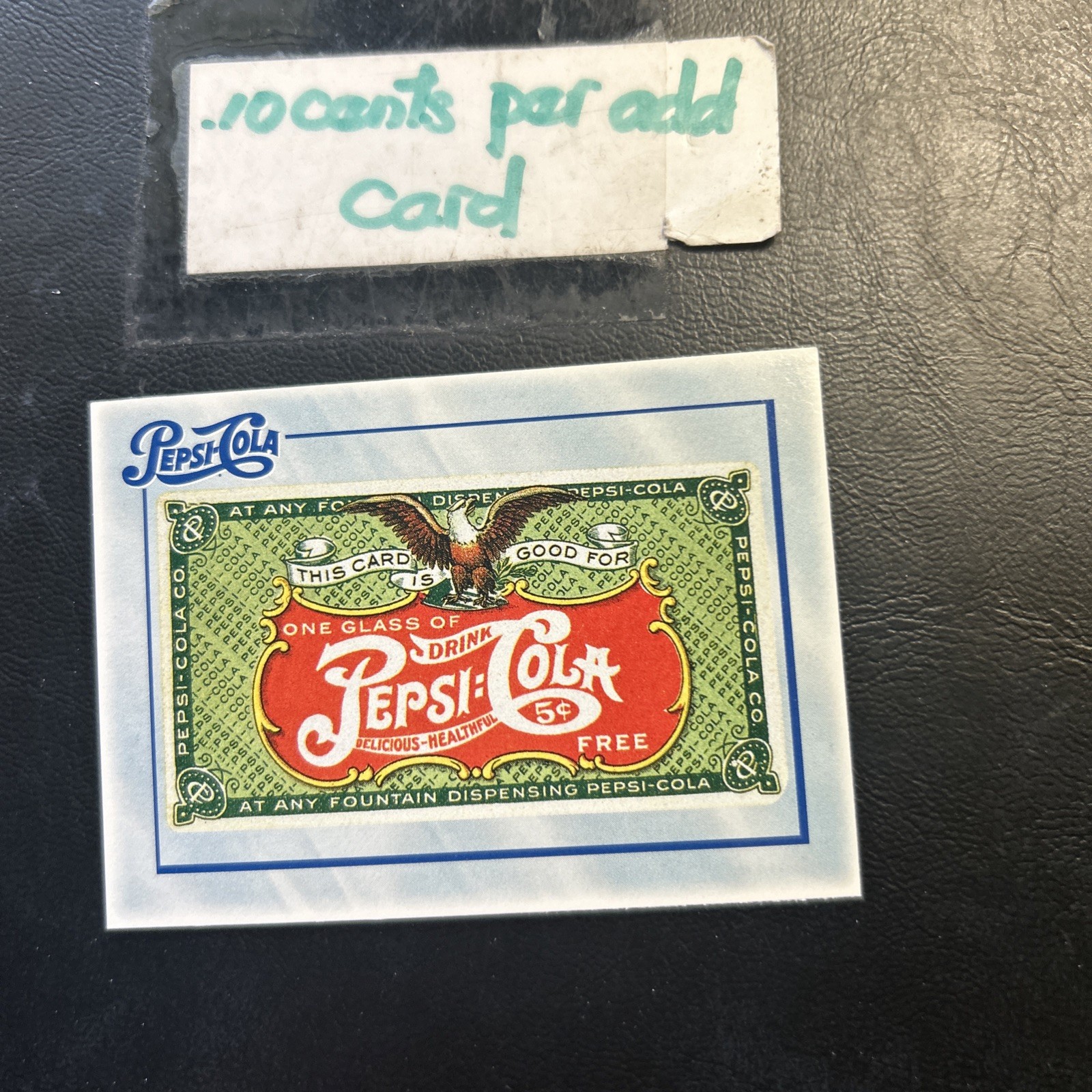 Jb8c Pepsi Cola 1994 Dart #6 free Drink Coupon