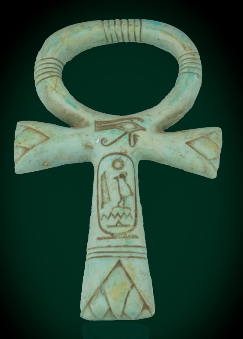 Ancient Egyptian Antiques Rare Ankh Key of Life Figurine Statue Figurine BC