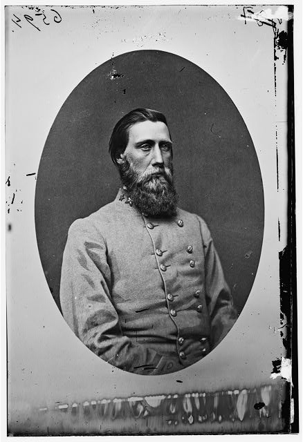 Photo:J.B. Hood CSA 1860s Confederate General Portrait