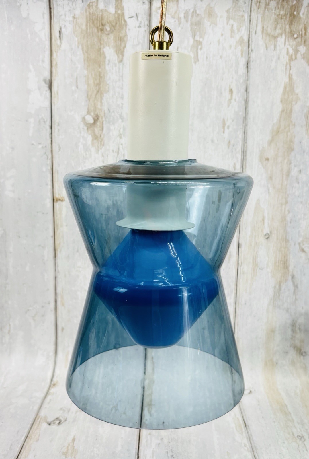 Tapio Wirkkala Idman K2-142 Pendant Light Finland Mid Century Modern Rare