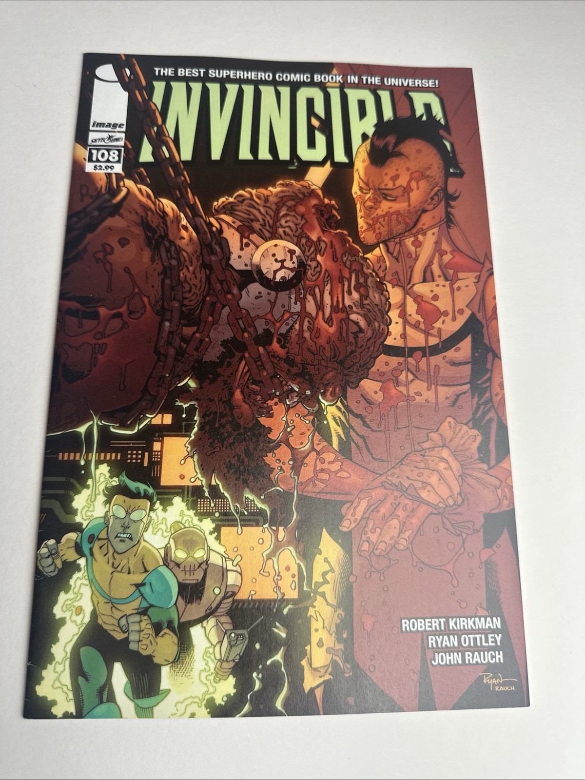Invincible #108 Image Comics 2014 Kirkman Ottley Rauch Death Of Angstrom Levy 