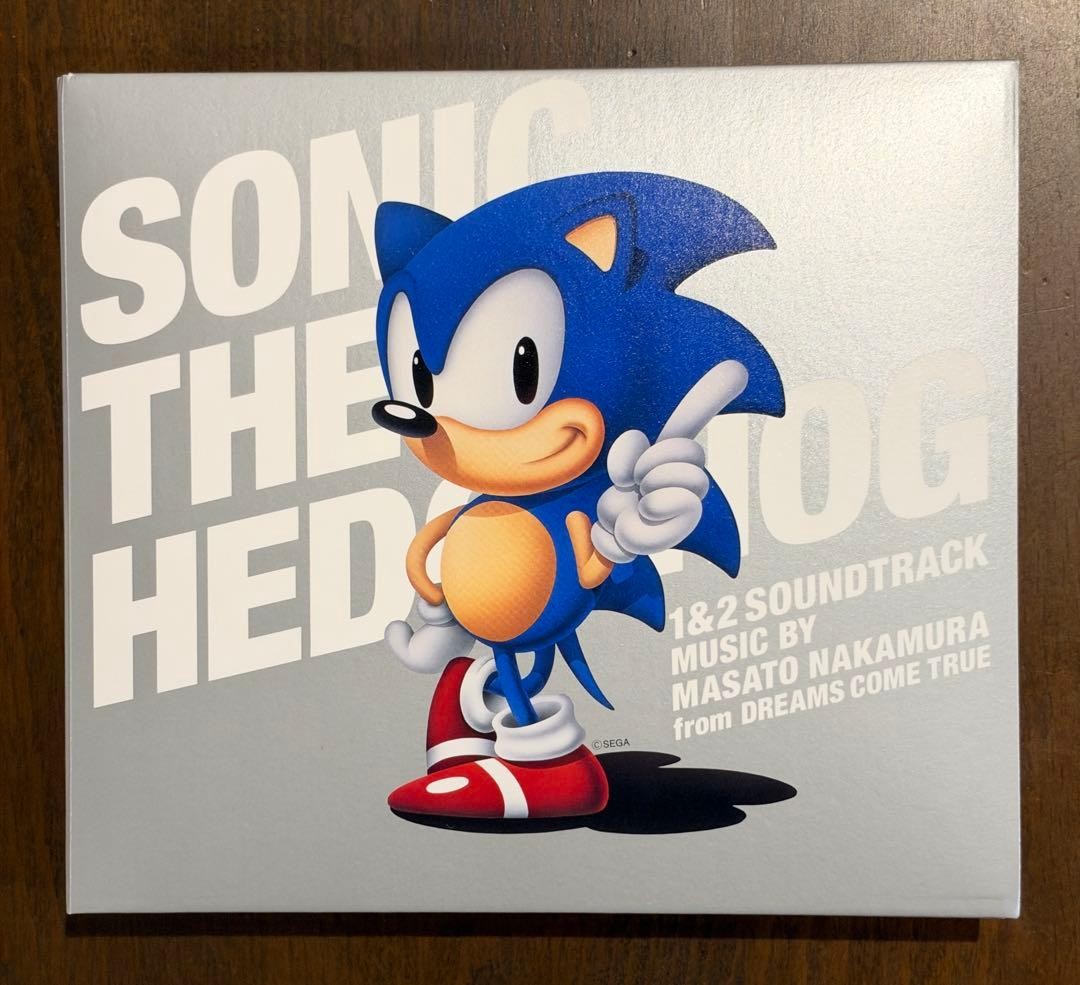 SONIC THE HEDGEHOG 1&2 Soundtrack CD