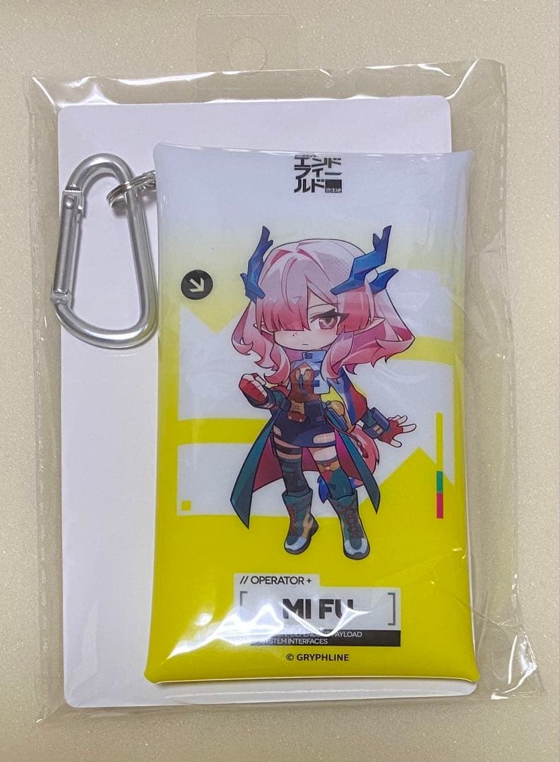 ArknightsEndfield Clear Case with Carabiner