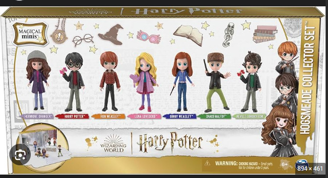 Wizarding World Harry Potter Magical Minis Collector Set 7 Figures NEW/SEALED