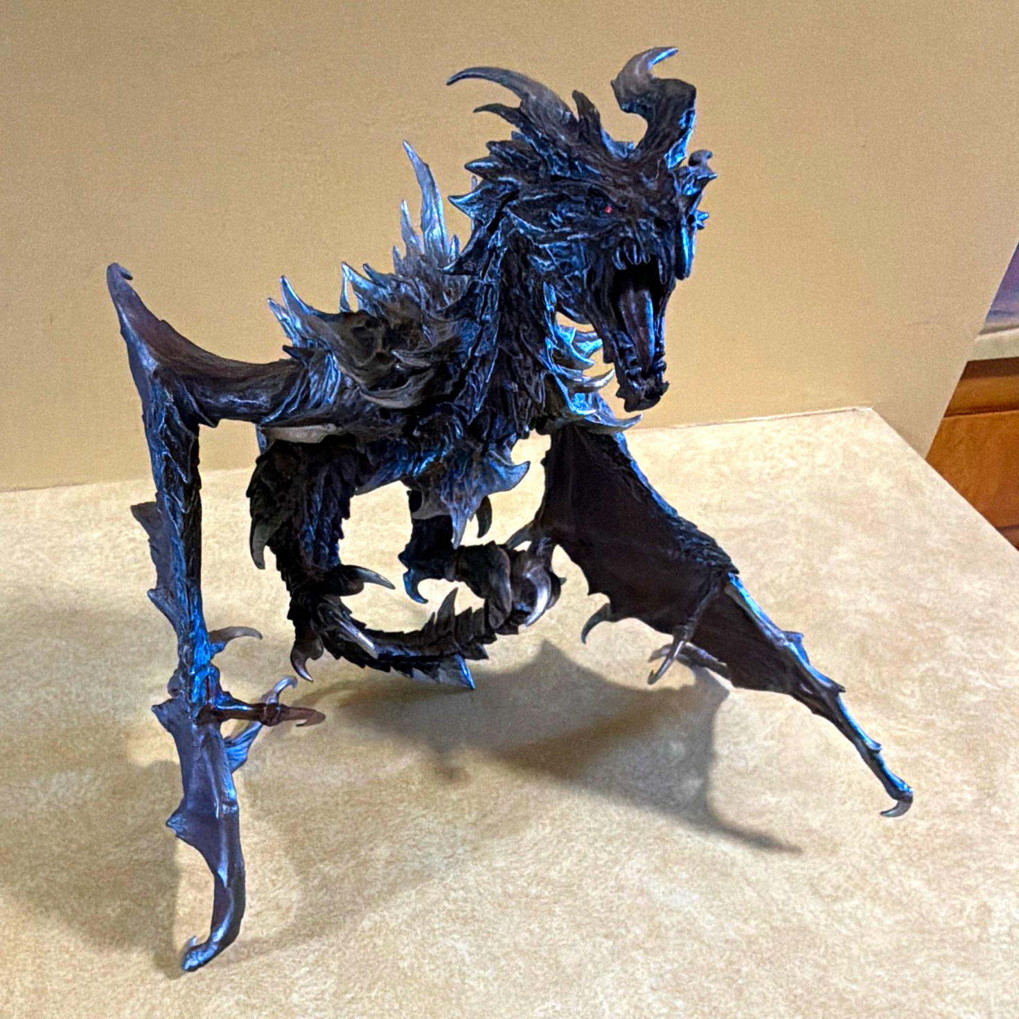 Alduin dragon statue from 2011 Collector\'s Edition of The Elder Scrolls Skyrim