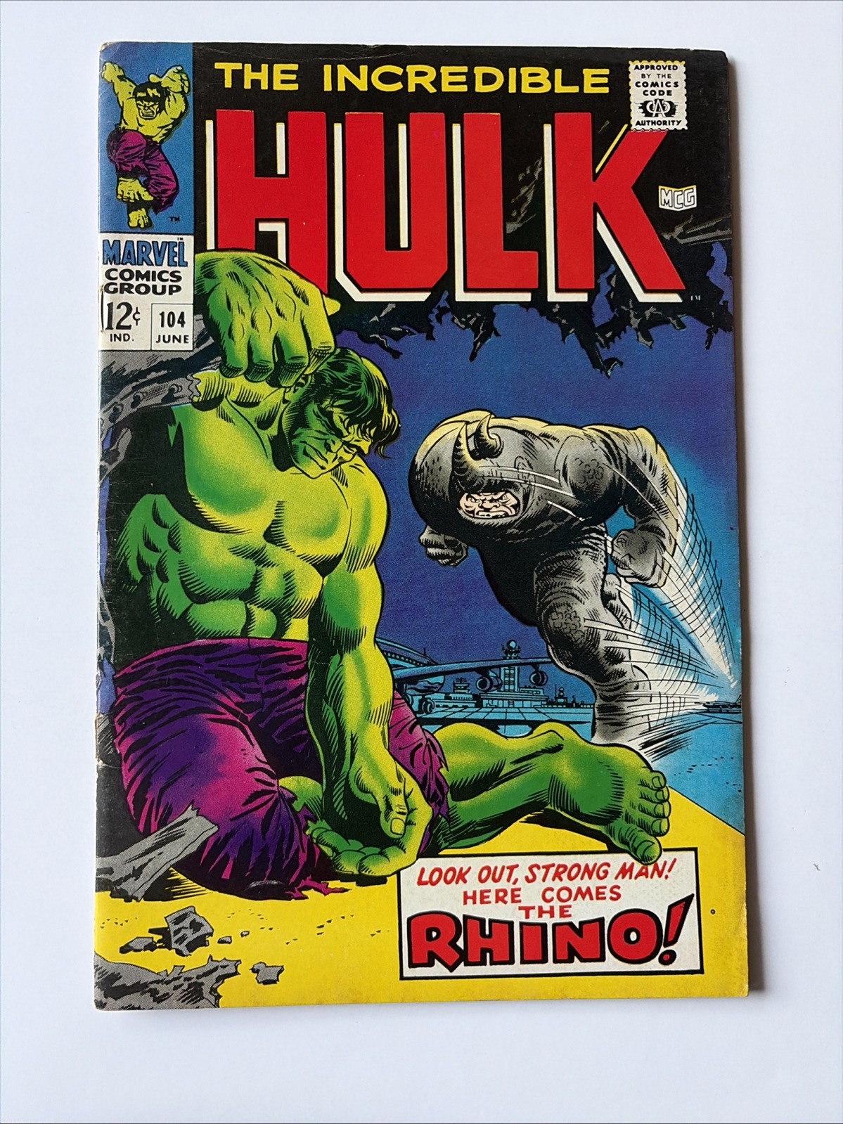 The Incredible Hulk #104 (Marvel Comics June 1968)