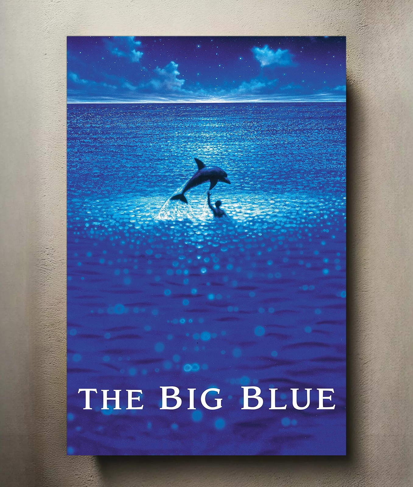 The Big Blue 8x12 Metal Movie Poster Sign