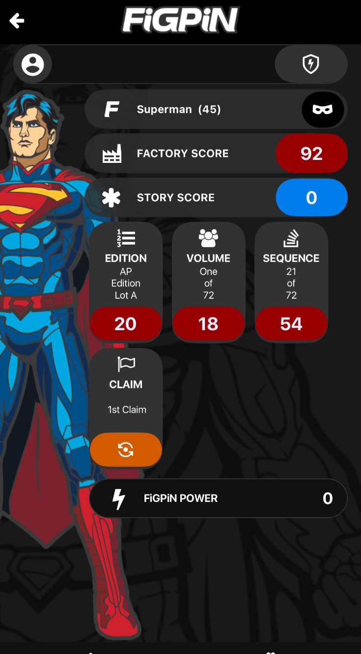 AP Figpin Superman #45