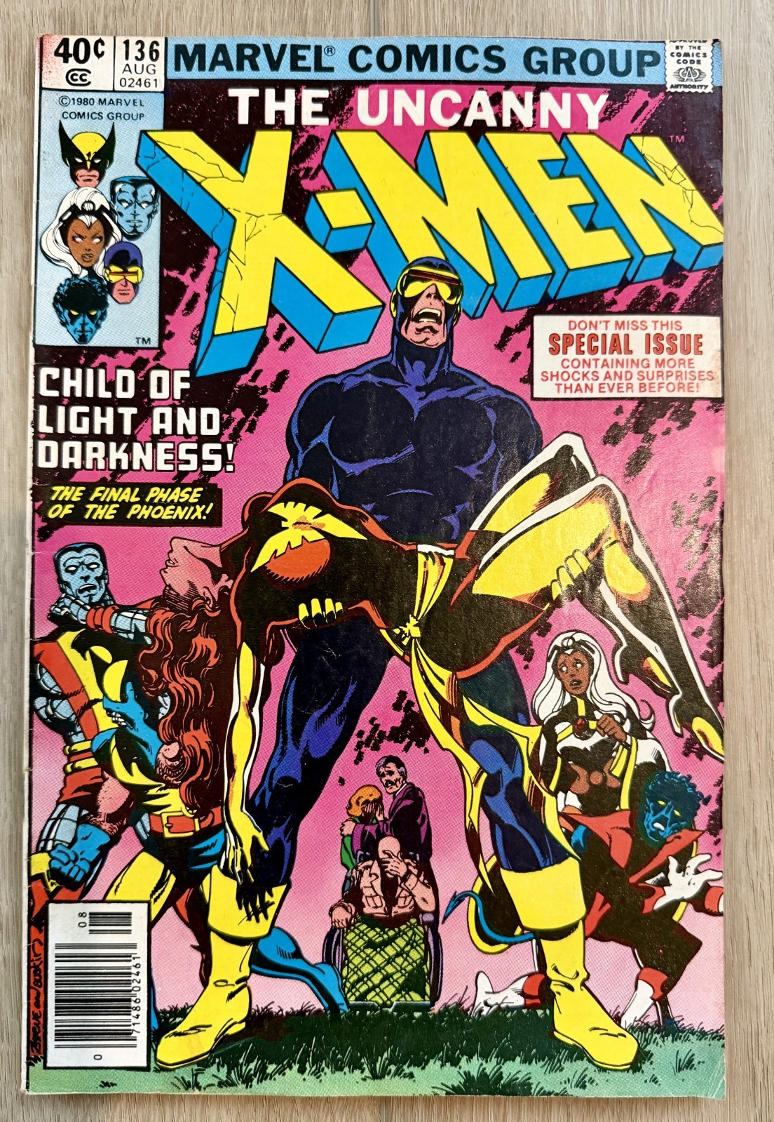 Uncanny X-Men #136 (Marvel 1980) - F/VF - Dark Phoenix - Newsstand