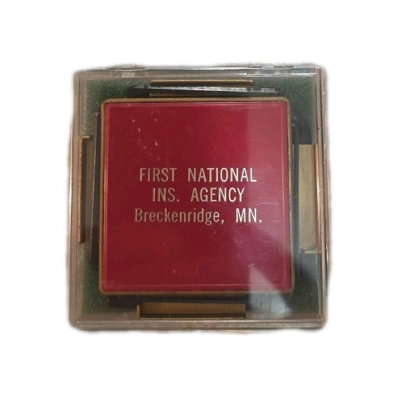 Vintage First National Bank Breckenridge Minnesota,  Alen Wrench Gift Set.