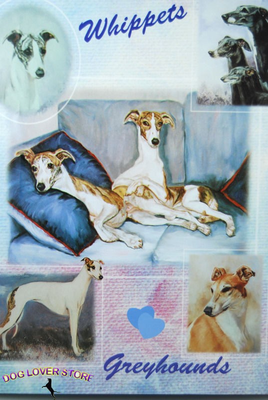 Whippet Gift Wrapping Paper