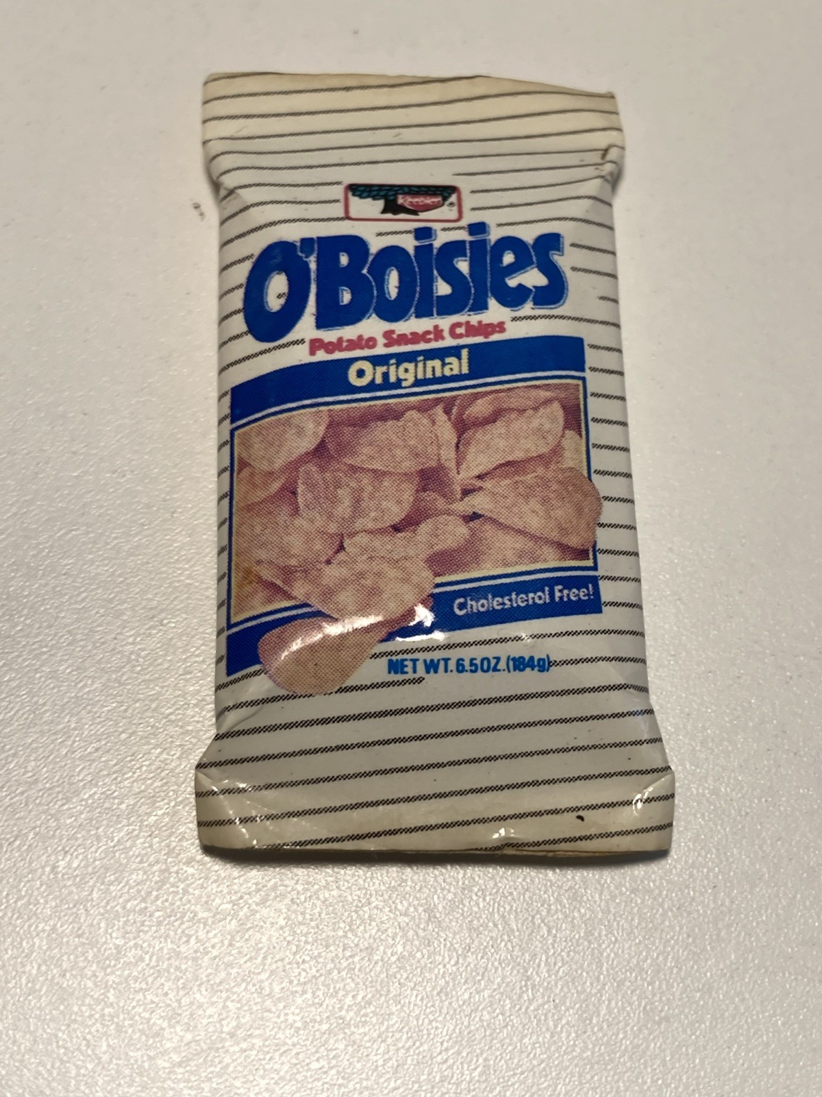 VTG 80\'s O\'Boisies original potato snack chips 3D fridge magnet