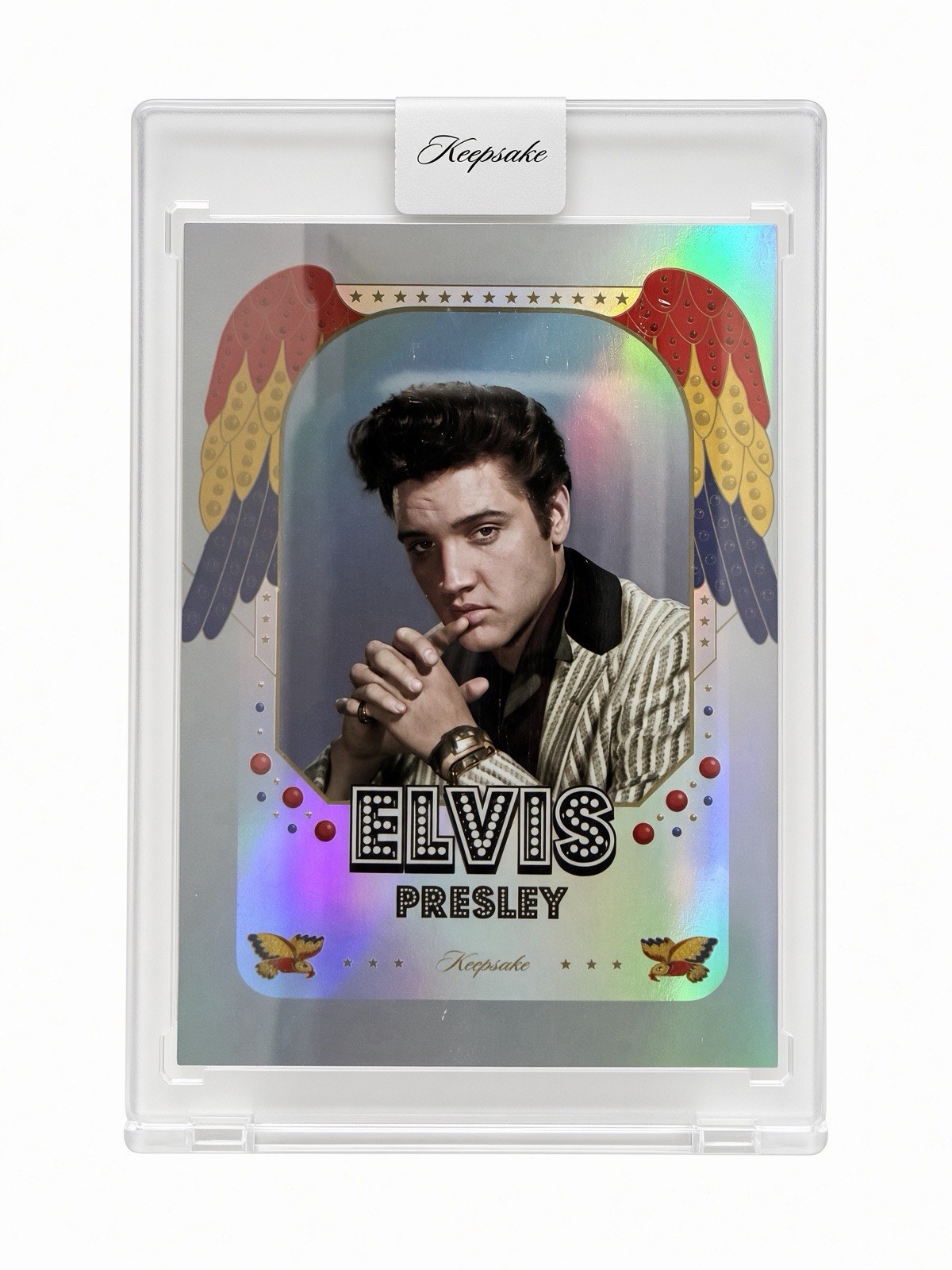 2026 Keepsake Elvis Presley Base #1 Silver Foil 047/200 Encased