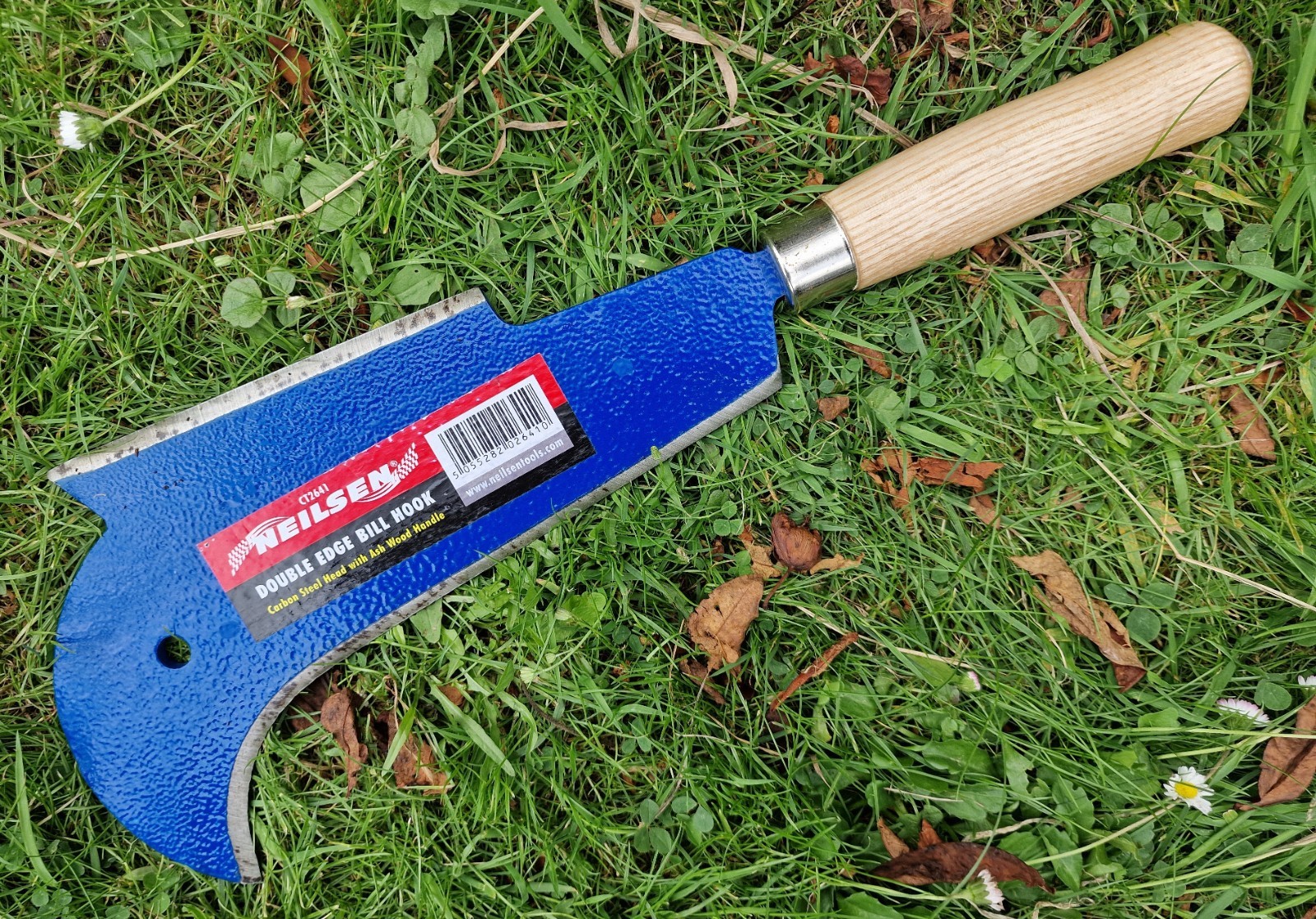 Double Edged Billhook Axe Pruning Coppicing Stick Chopper Garden Clearing Tool