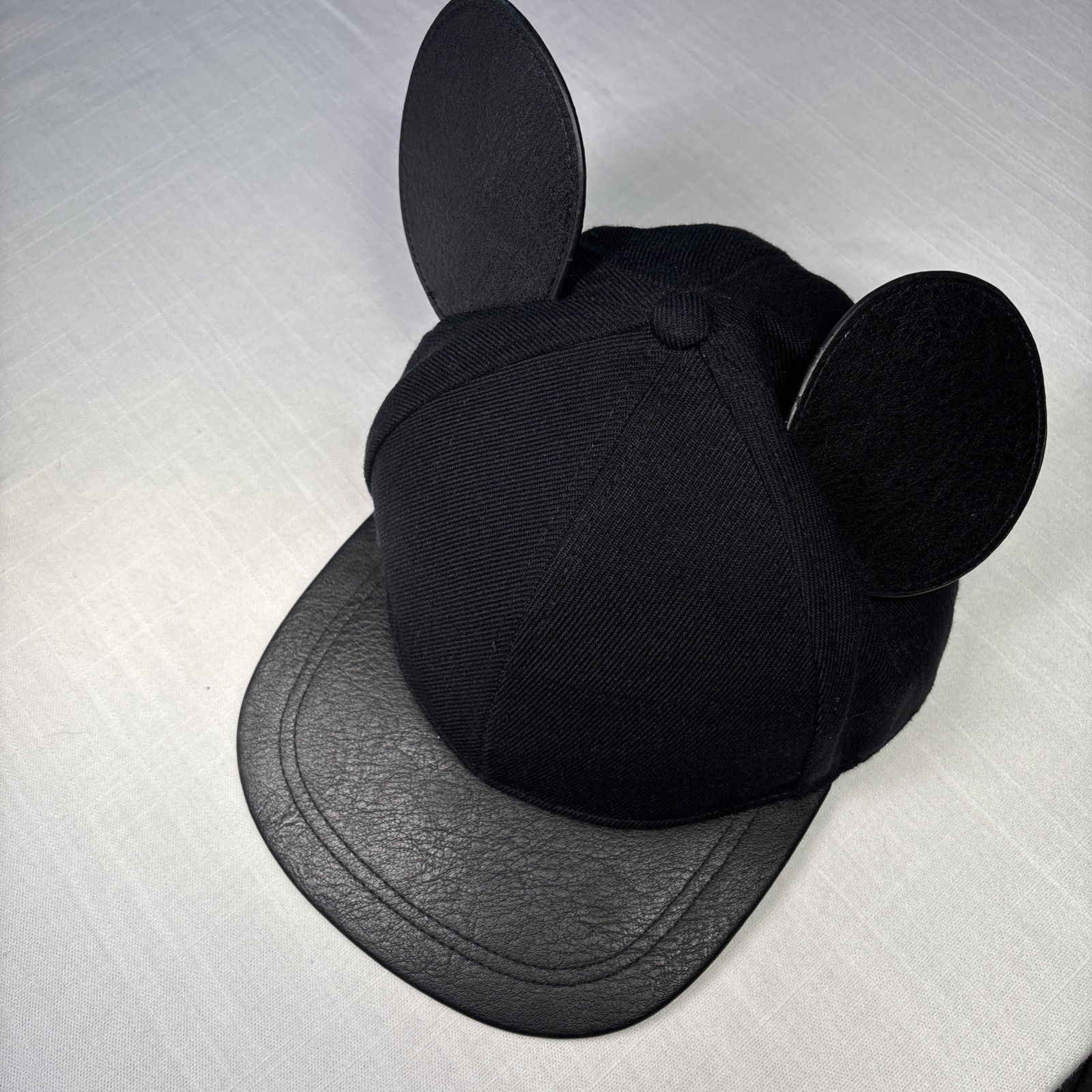 H&M x Disney Collaboration Micky Mouse Ears Snapback Hat OSFM 